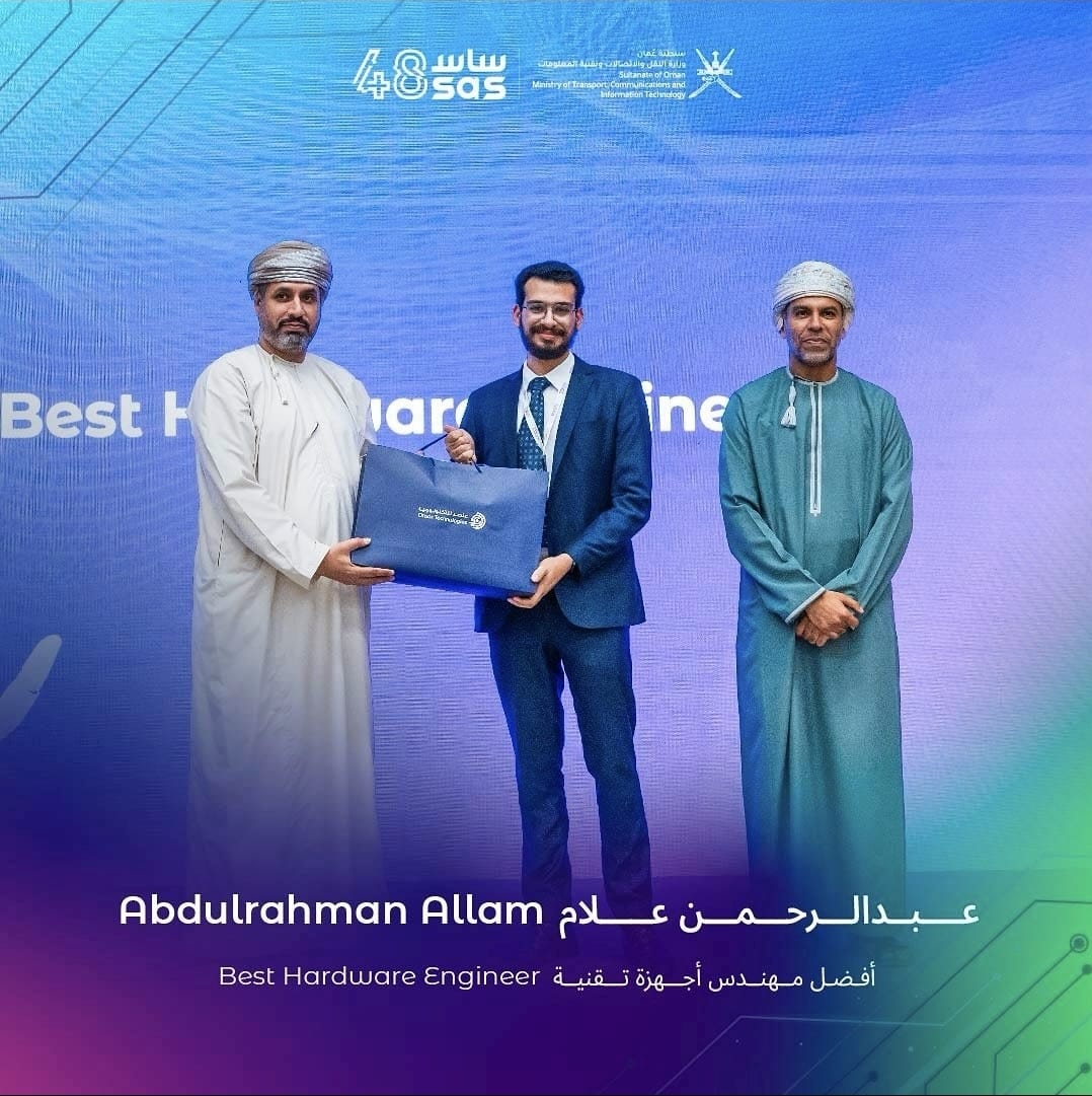 Abdulrahman Allam - Best Hardware Engineer Award